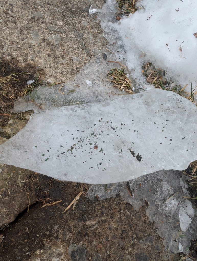 Roof Granules in North Olmsted Ohio