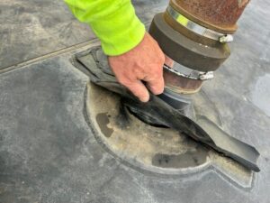 commercial roof maintenance - membrane