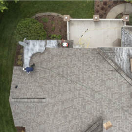 shingle repair - then roof rejuvenation